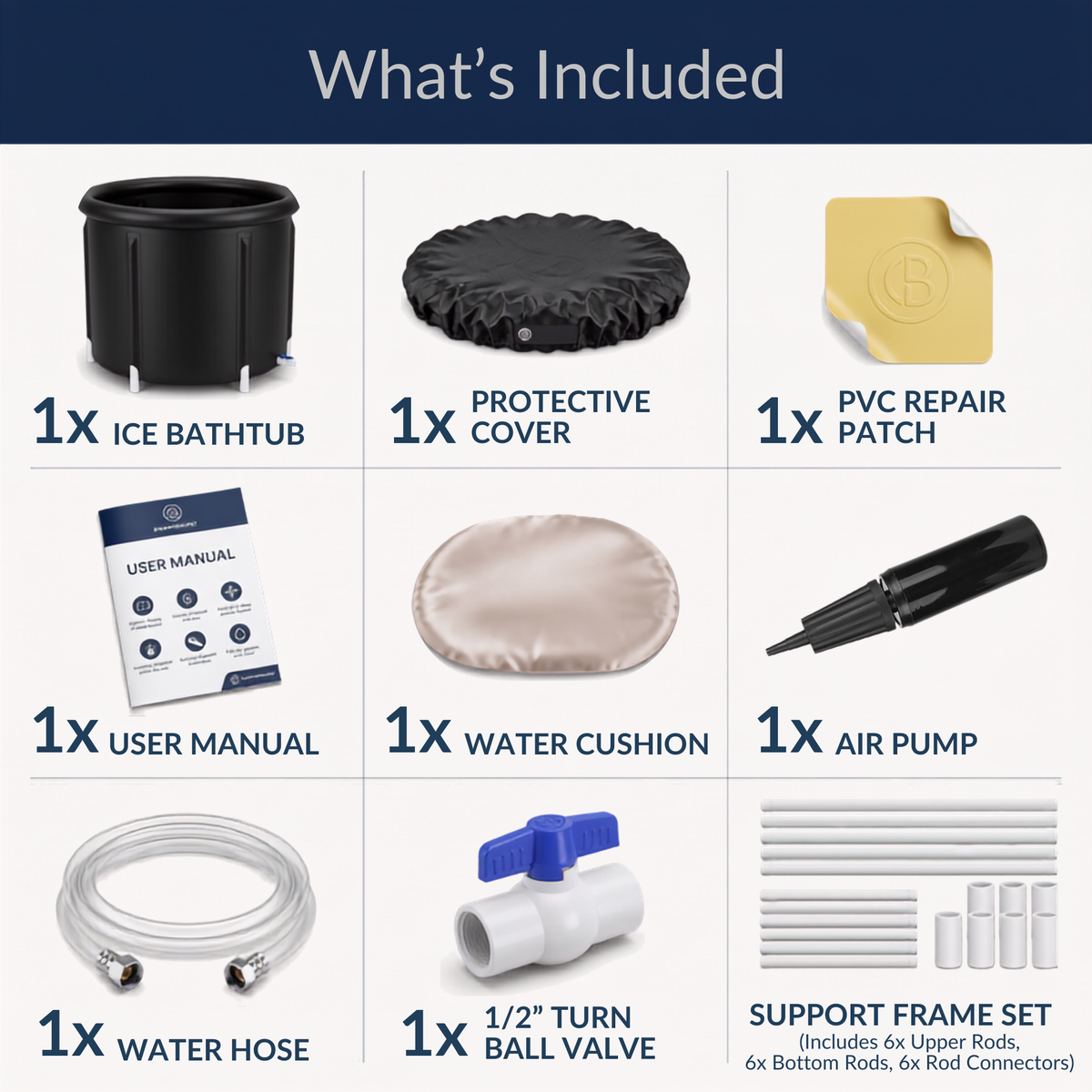 Pulse Pod Portable Ice Bath Tub – High-Performance Cold Plunge Therapy